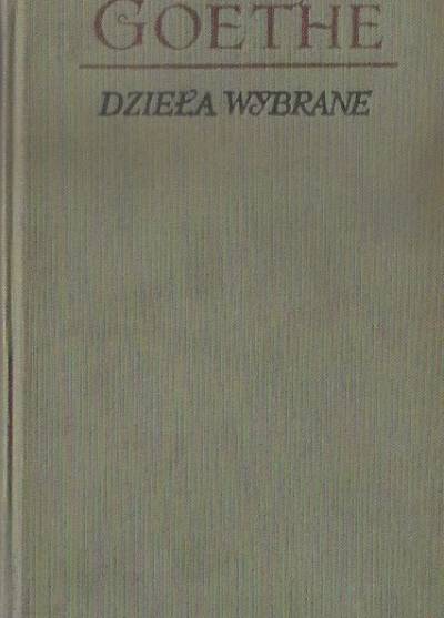 J.W. Goethe - Dzieła wybrane [4-tomowe]