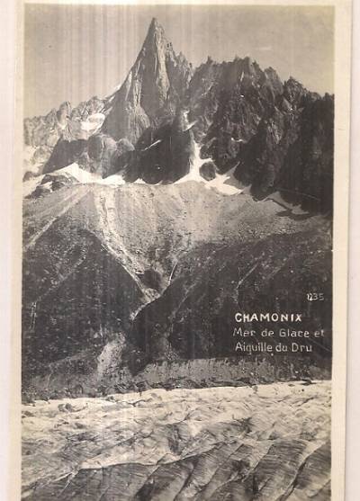 Chamonix - Mer de Glace et Aiguille du Dru